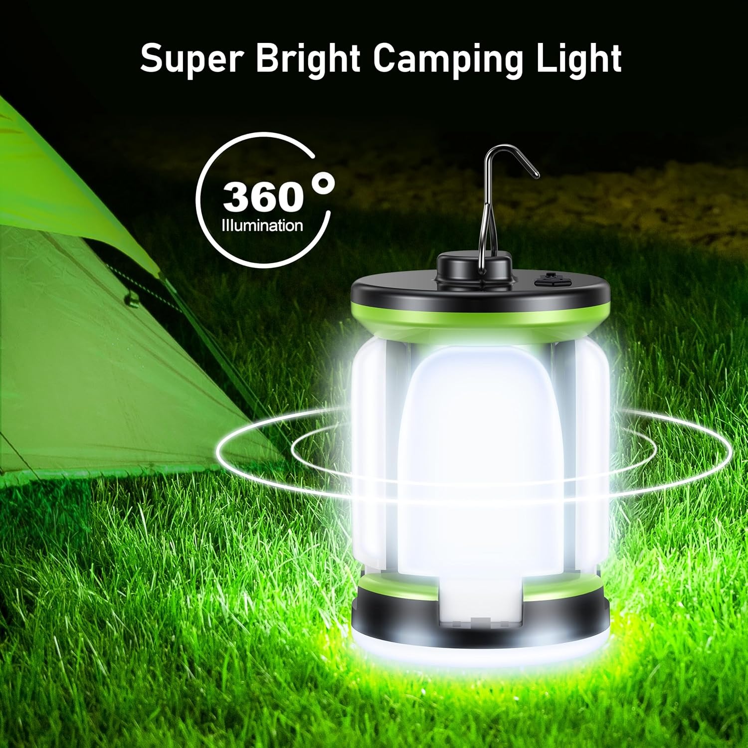 Blukar K9107 Rechargeable Camping Lantern